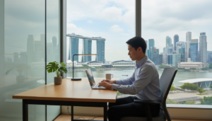 remote work structure singapore business