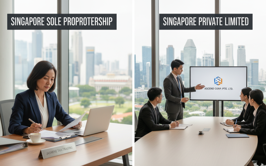 Singapore Sole Proprietorship vs Private Limited: Key Differences