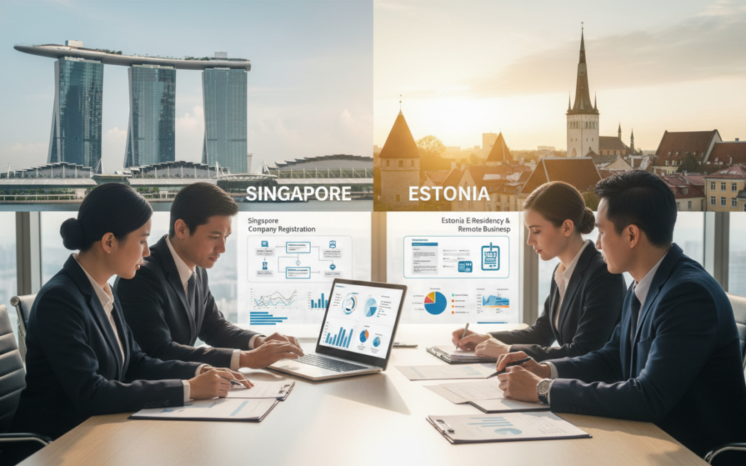 Singapore vs Estonia Company Registration Comparison Guide