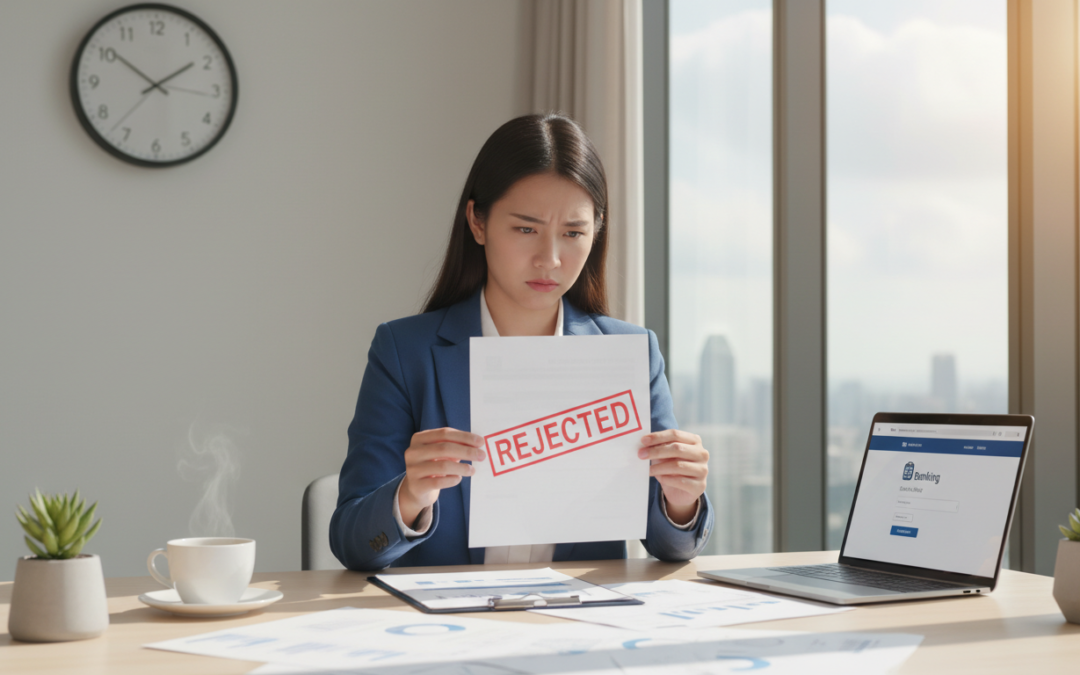 Why Singapore Bank Account Application Rejected: Common Reasons