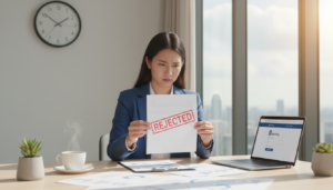 why singapore bank account application rejected