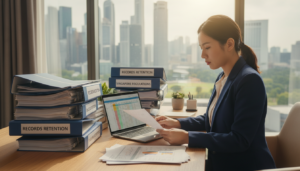 accounting records retention singapore rules