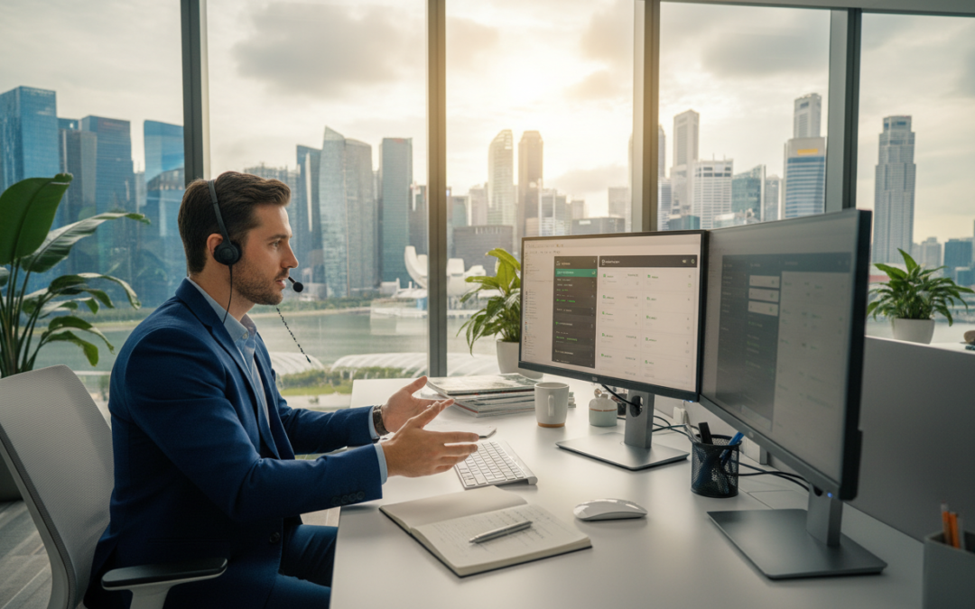 virtual office singapore phone answering service