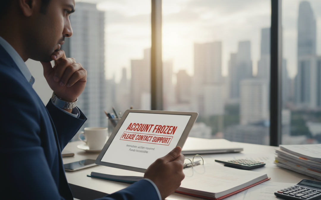 Singapore Business Account Frozen: Reasons and How to Resolve
