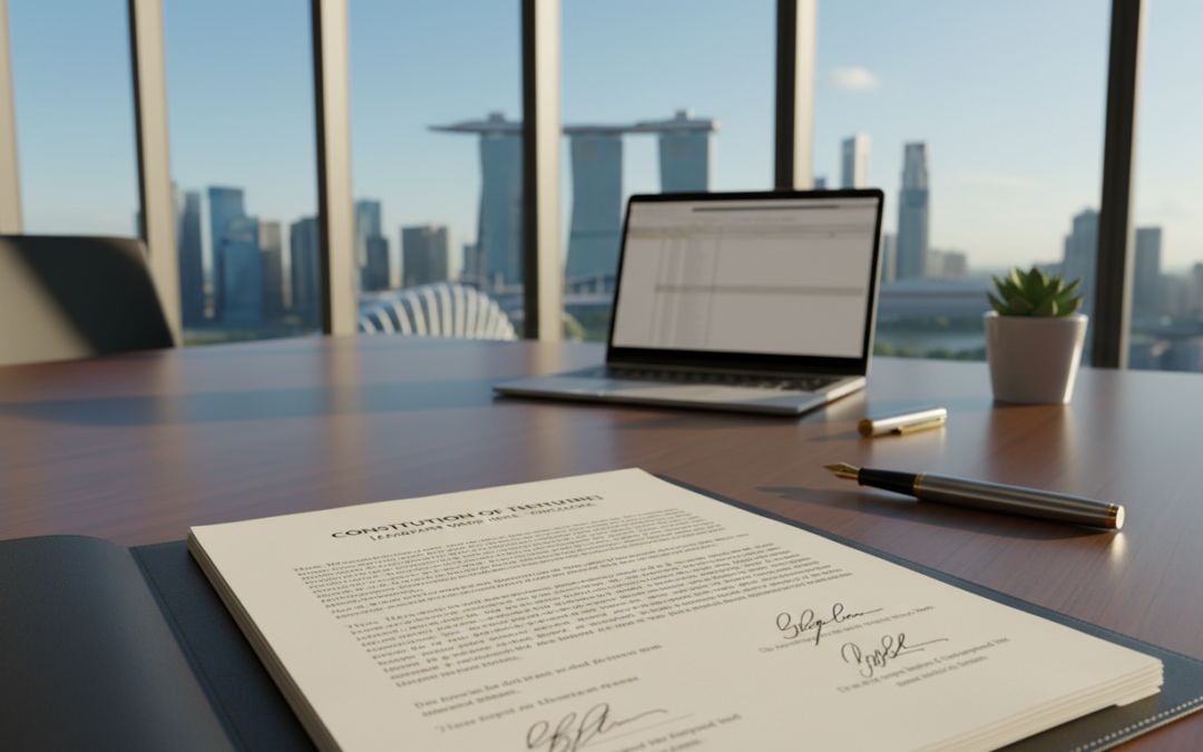 Singapore Company Constitution Explained: A Step-by-Step Guide