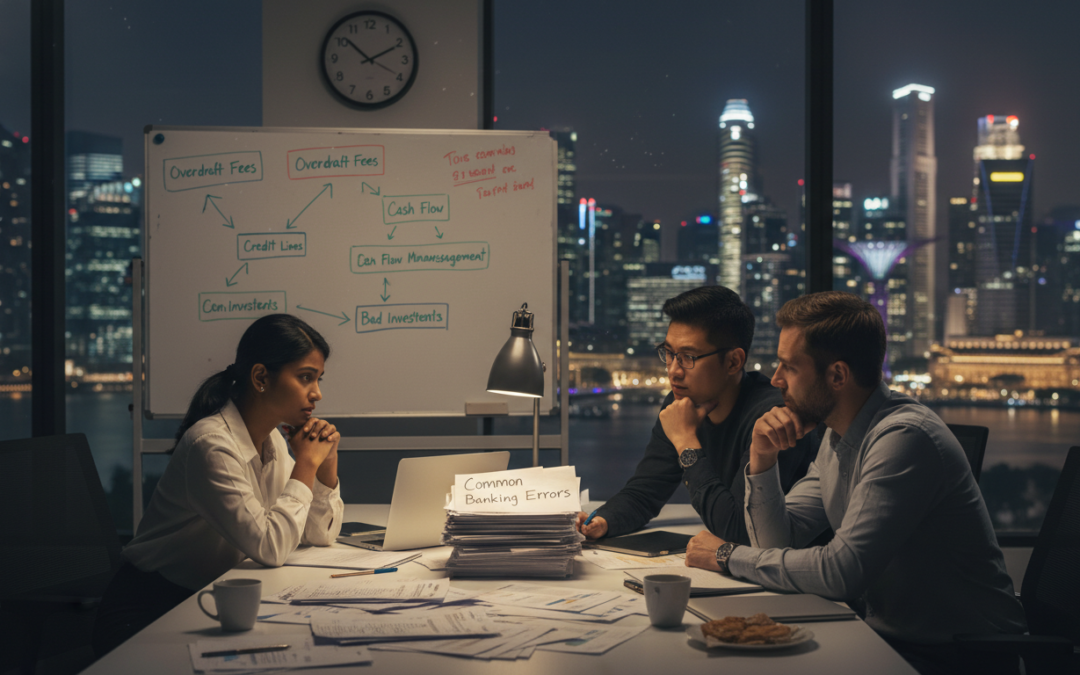 Top Common Banking Mistakes Singapore Startups Should Avoid