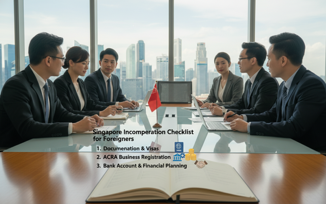 Complete Singapore Incorporation Checklist for Foreigners